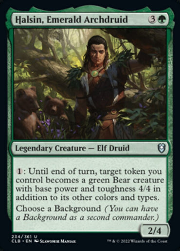 Halsin, Emerald Archdruid [Commander Legends: Battle for Baldur's Gate] 