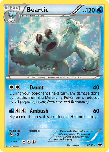 Beartic (37/99) [Black &amp; White: Next Destinies] 