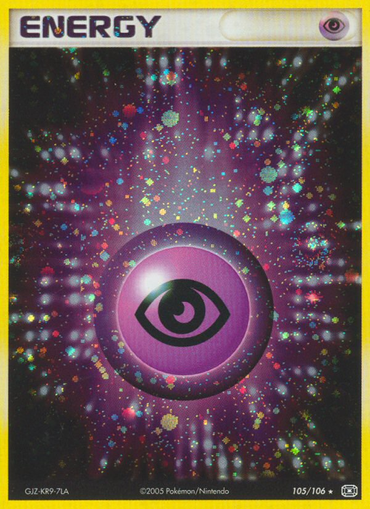 Psychic Energy (105/106) [EX: Emerald] 