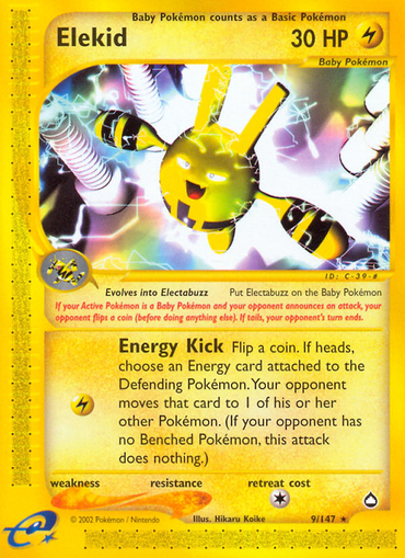 Elekid (9/147) [Aquapolis] 