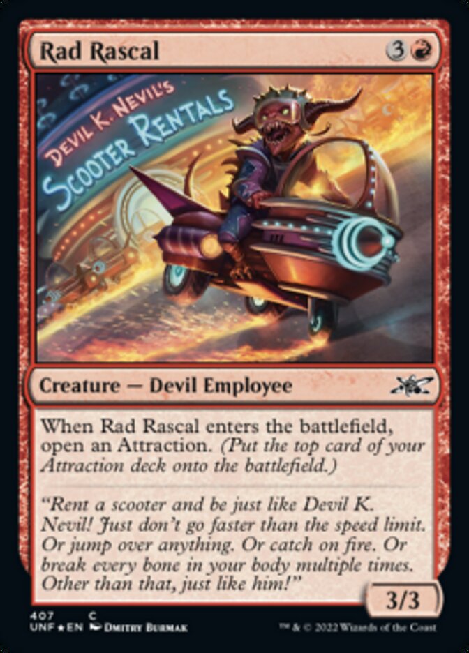 Rad Rascal (Galaxy Foil) [Unfinity] 