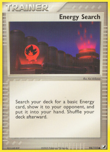 Energy Search (94/115) [EX: Unseen Forces] 