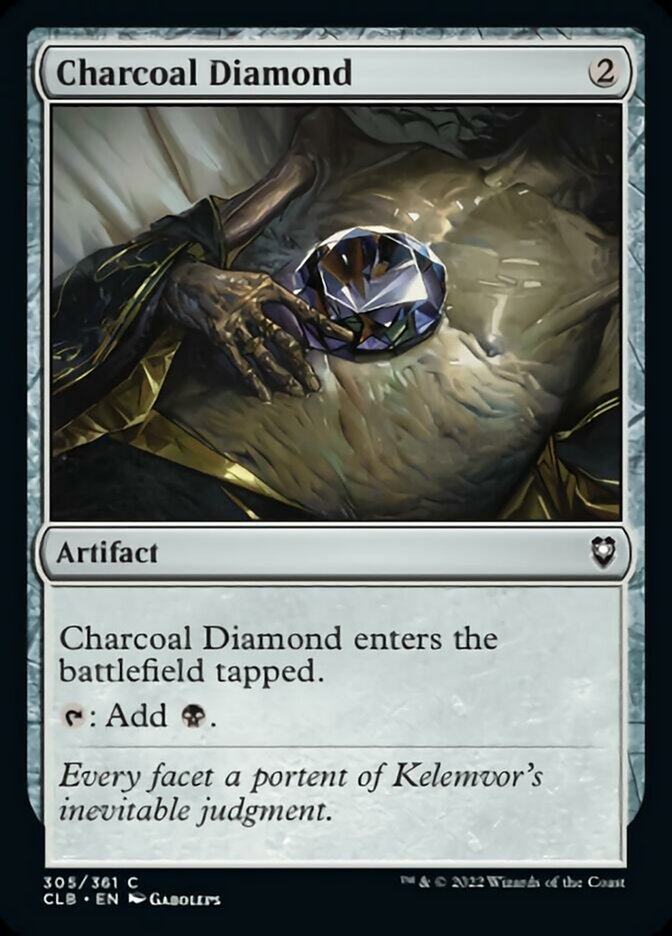 Charcoal Diamond [Commander Legends: Battle for Baldur's Gate] 