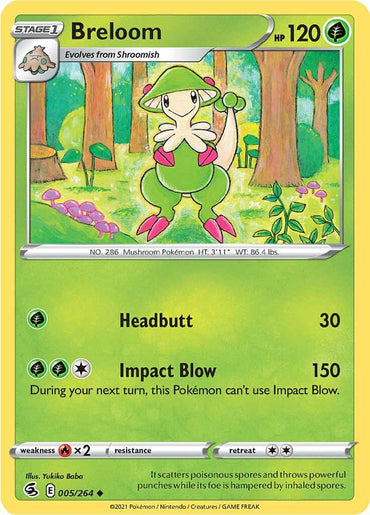 Breloom (005/264) [Sword &amp; Shield: Fusion Strike] 