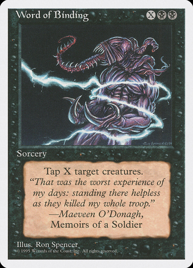 Word of Binding [Fourth Edition] 