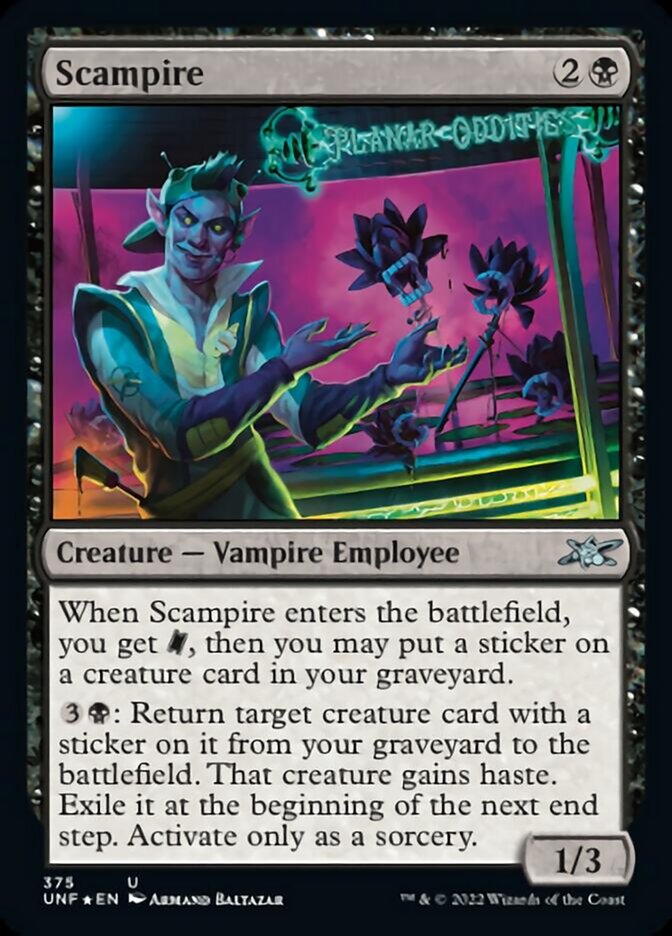 Scampire (Galaxy Foil) [Unfinity] 