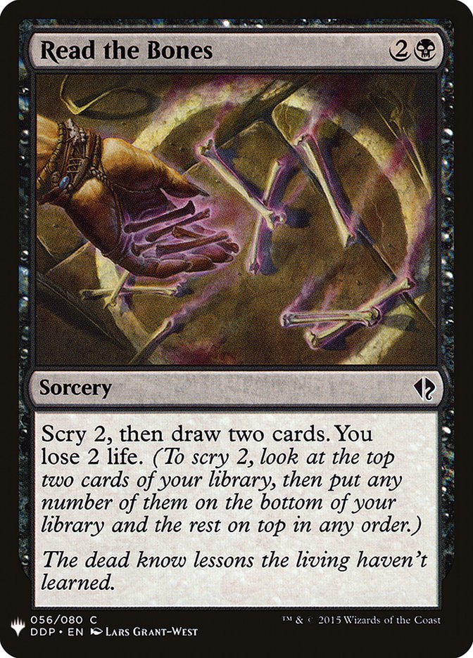Read the Bones [Mystery Booster] 