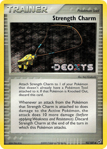 Strength Charm (92/107) (Stamped) [EX: Deoxys] 