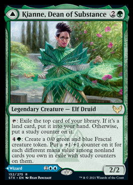Kianne, Dean of Substance // Imbraham, Dean of Theory [Strixhaven: School of Mages] 