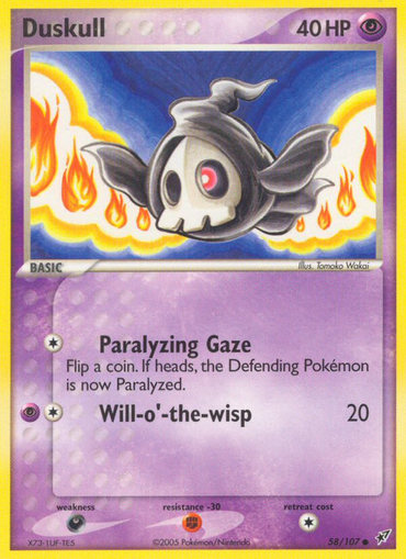 Duskull (58/107) [EX: Deoxys] 