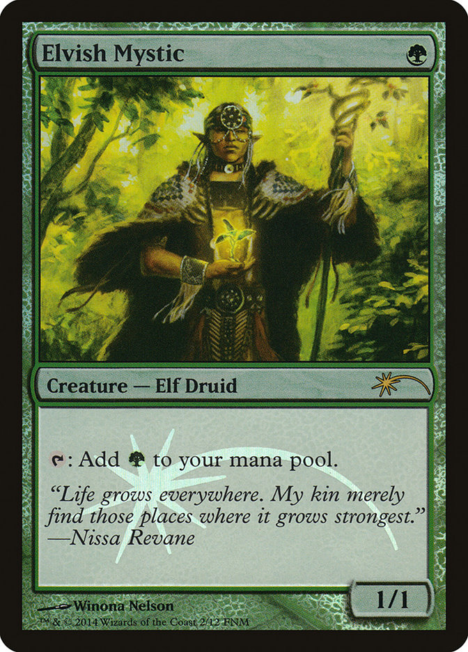 Elvish Mystic [Friday Night Magic 2014] 