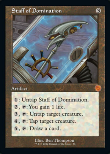 Staff of Domination (Retro) [The Brothers' War Retro Artifacts] 
