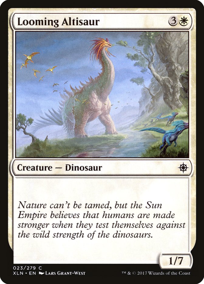Looming Altisaur [Ixalan] 