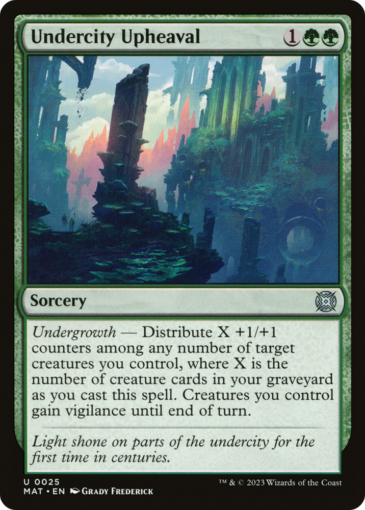 Undercity Upheaval [March of the Machine: The Aftermath] 