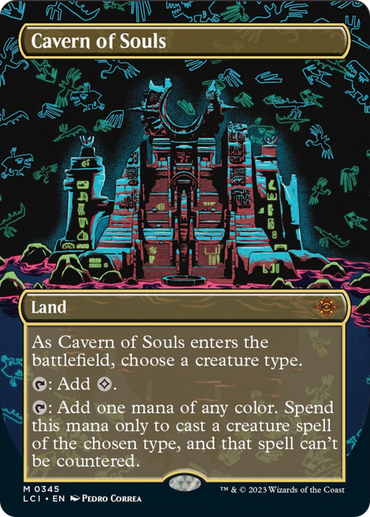 Cavern of Souls (0345) (Borderless) [The Lost Caverns of Ixalan] 