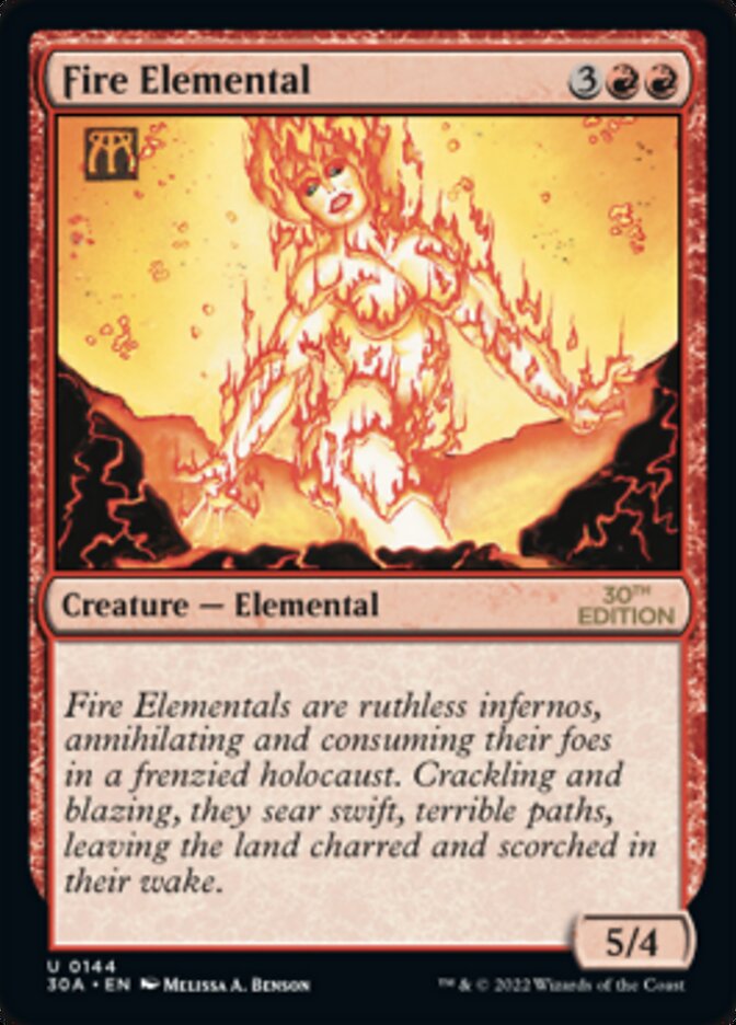 Fire Elemental [30th Anniversary Edition] 