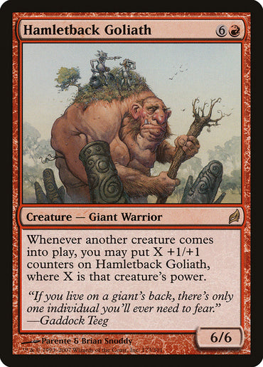 Hamletback Goliath [Lorwyn] 