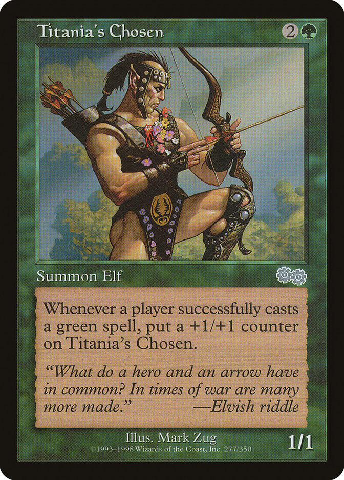 Titania's Chosen [Urza's Saga] 