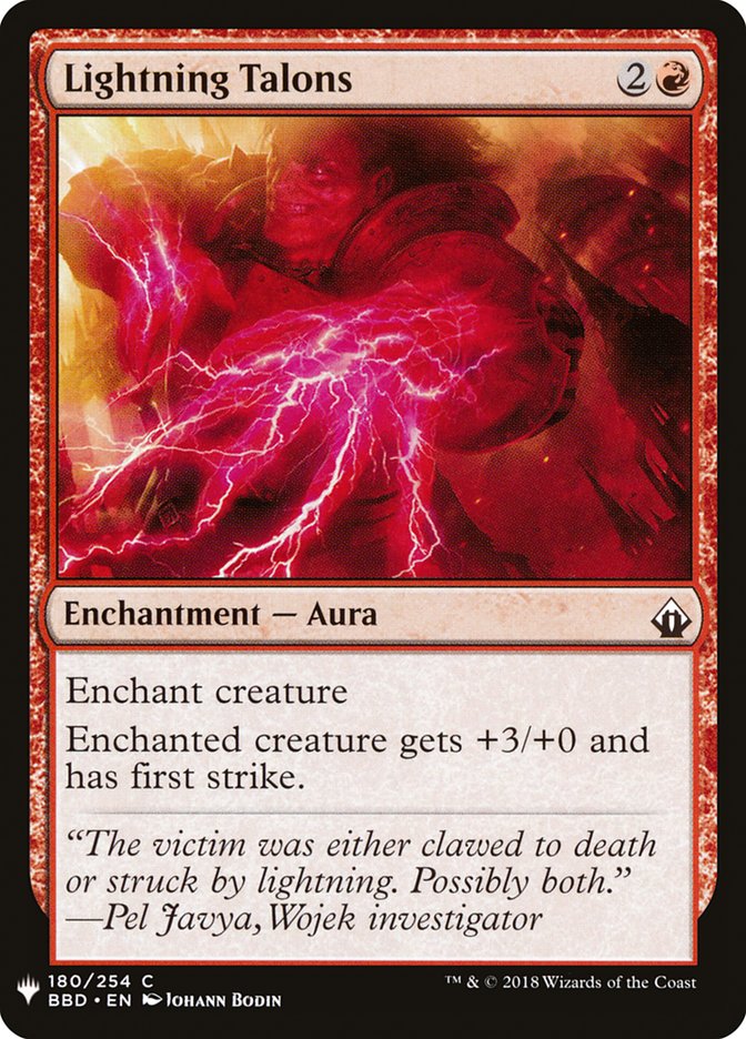 Lightning Talons [Mystery Booster] 