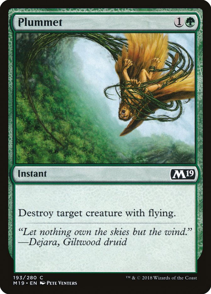 Plummet [Core Set 2019] 