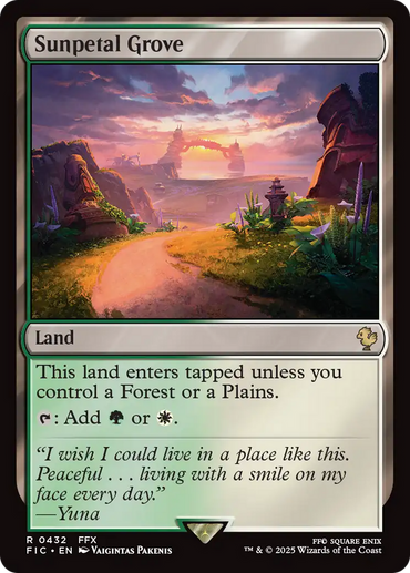 Sunpetal Grove [FINAL FANTASY Commander]