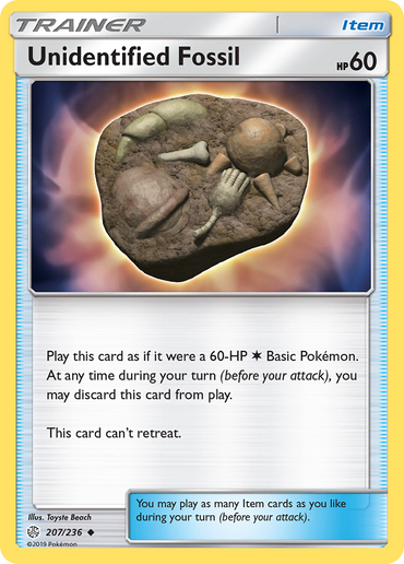 Unidentified Fossil (207/236) [Sun &amp; Moon: Cosmic Eclipse] 