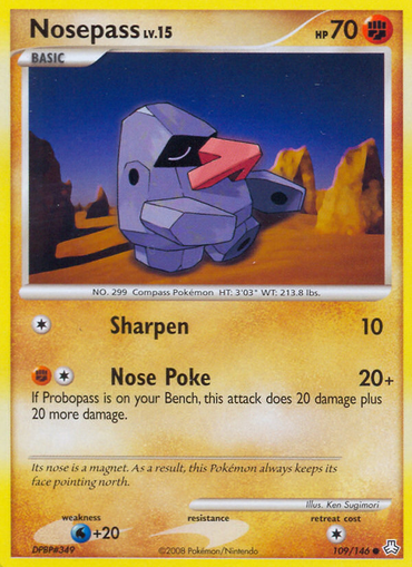 Nosepass (109/146) [Diamond &amp; Pearl: Legends Awakened] 