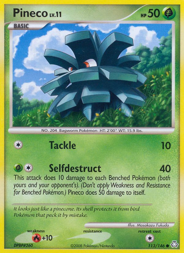 Pineco (113/146) [Diamond &amp; Pearl: Legends Awakened] 