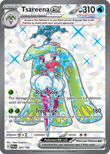 Tsareena ex (220/182) [Scarlet &amp; Violet: Paradox Rift] 