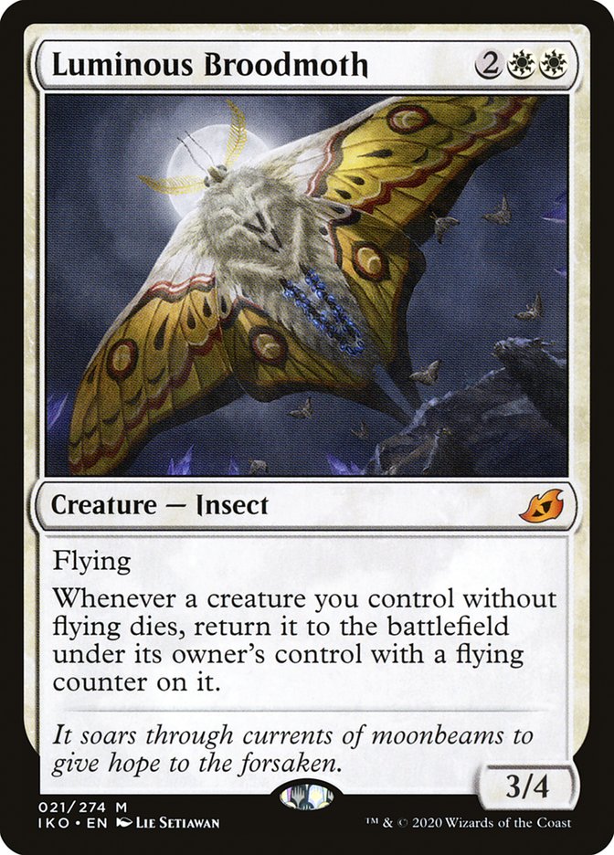 Luminous Broodmoth [Ikoria: Lair of Behemoths] 