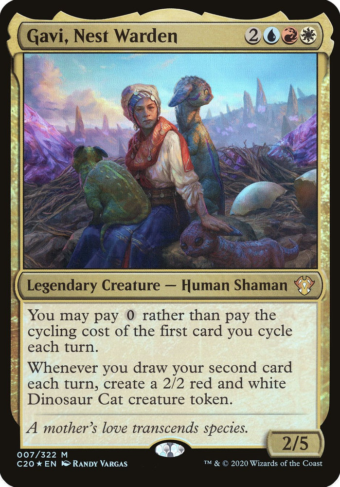 Gavi, Nest Warden (Oversized) [Order 2020 Oversized] 