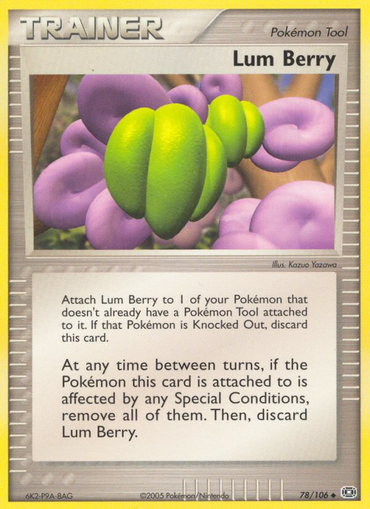 Lum Berry (78/106) [EX: Emerald] 