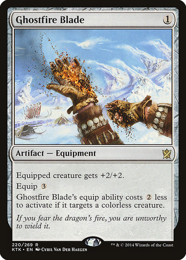 Ghostfire Blade [Khans of Tarkir] 