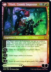 Valki, God of Lies // Tibalt, Cosmic Impostor [Kaldheim Prerelease Promos] 
