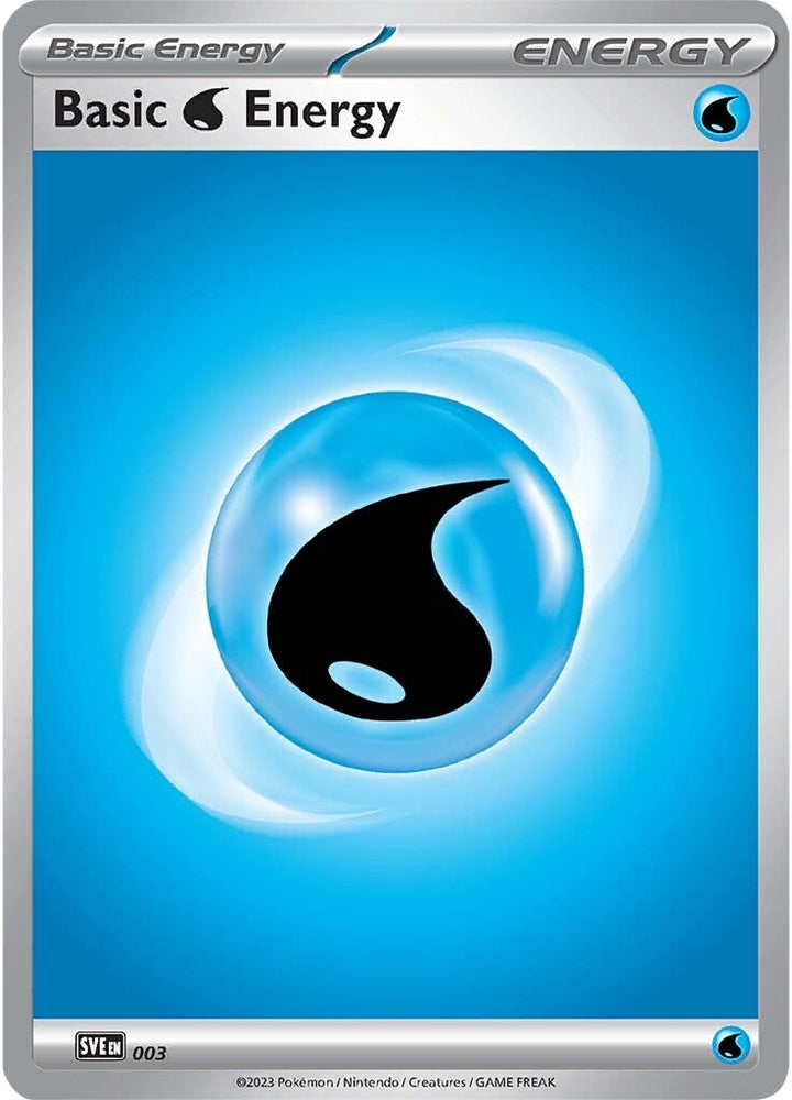 Water Energy (003) [Scarlet &amp; Violet: Base Set] 