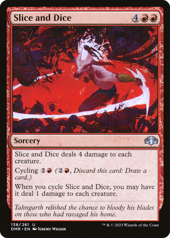 Slice and Dice [Dominaria Remastered] 