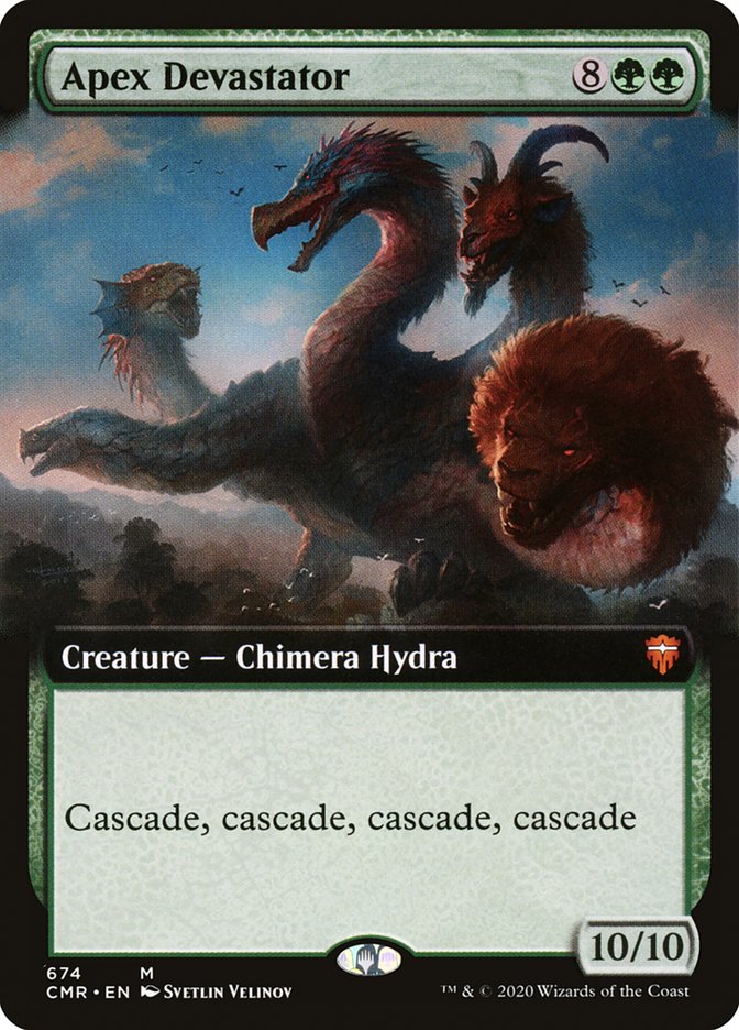 Apex Devastator (Extended Art) [Commander Legends] 