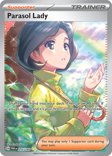 Parasol Lady (255/182) [Scarlet &amp; Violet: Paradox Rift] 