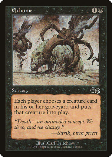 Exhume [Urza's Saga] 