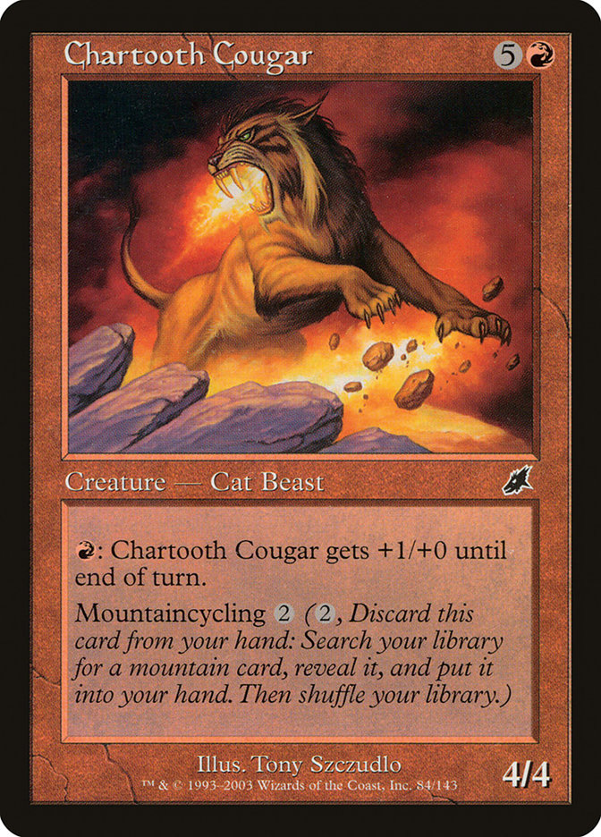 Chartooth Cougar [Scourge] 