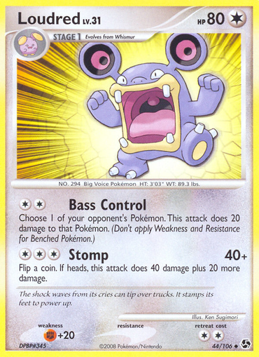 Loudred (44/106) [Diamond &amp; Pearl: Great Encounters] 
