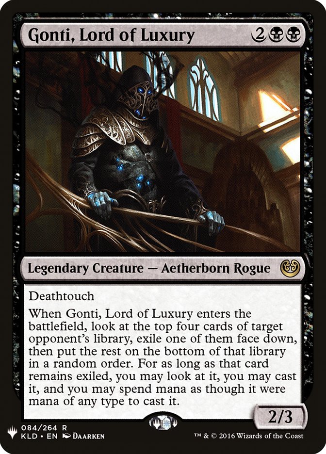 Gonti, Lord of Luxury [Mystery Booster] 