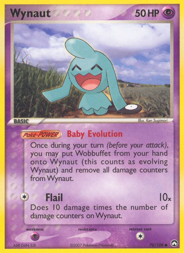 Wynaut (70/108) [EX: Power Keepers] 