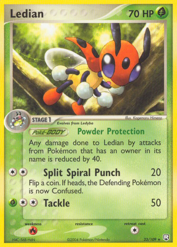 Ledian (23/109) [EX: Team Rocket Returns] 