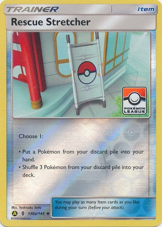 Rescue Stretcher (130a/145) (League Promo) [Sun &amp; Moon: Guardians Rising] 