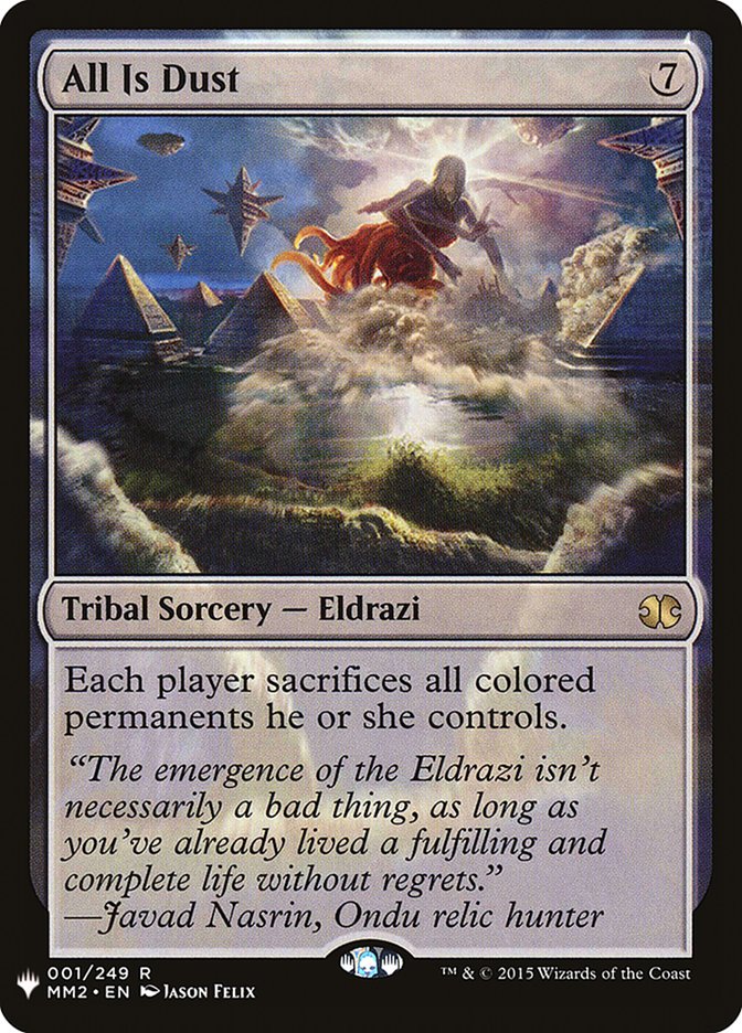 All Is Dust [Mystery Booster] 