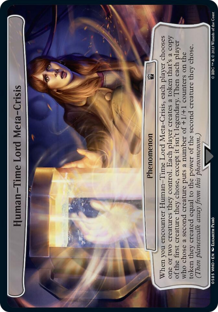 Human-Time Lord Meta-Crisis [Planechase] 