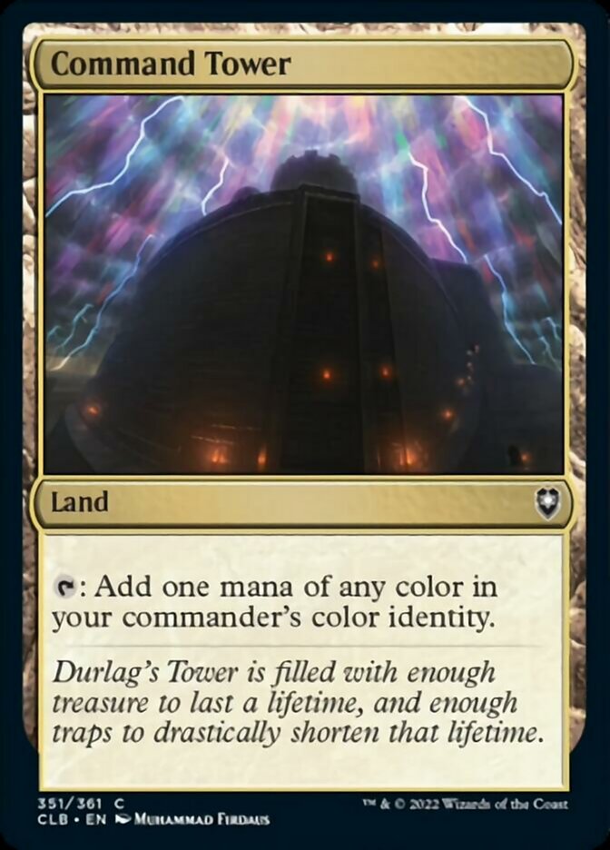 Command Tower [Commander Legends: Battle for Baldur's Gate] 