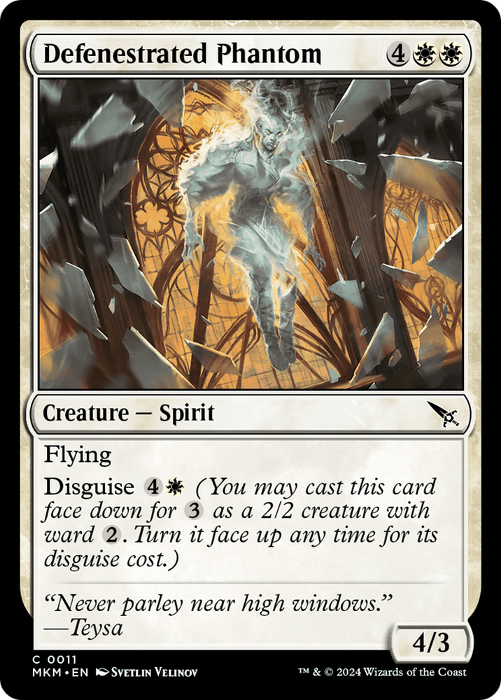 Defenestrated Phantom [Murders at Karlov Manor] 