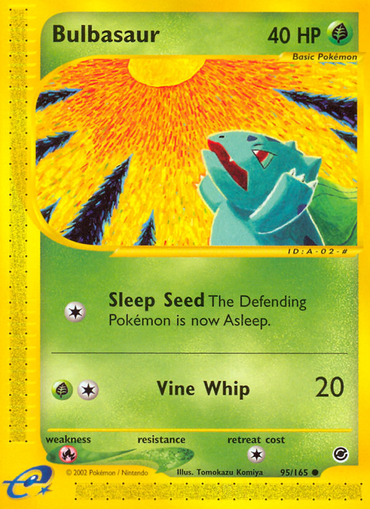 Bulbasaur (95/165) [Expedition: Base Set] 